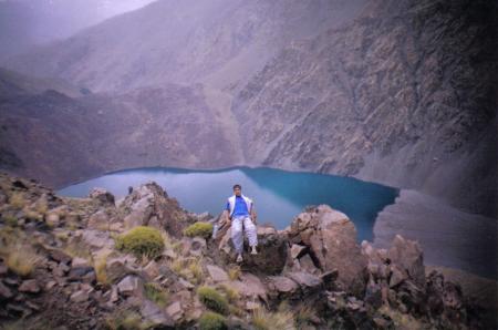 a oui c'est moi en haut de lac