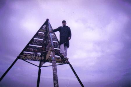 je suis sur sommet a toubkal c'est la deuxim plut montange dans l'afrique