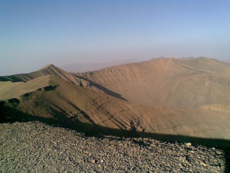 la sommet de m'goun      4068 m